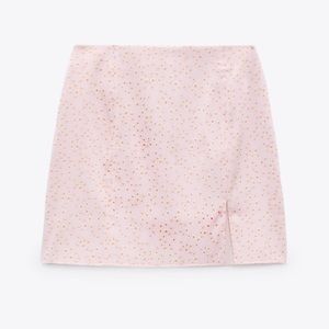 Zara Daisy Floral Mini Skirt